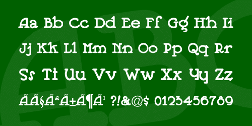 Jeepers Font 4