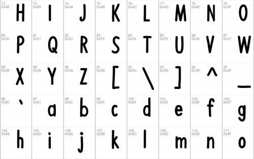 Juicebox Kids Font 3