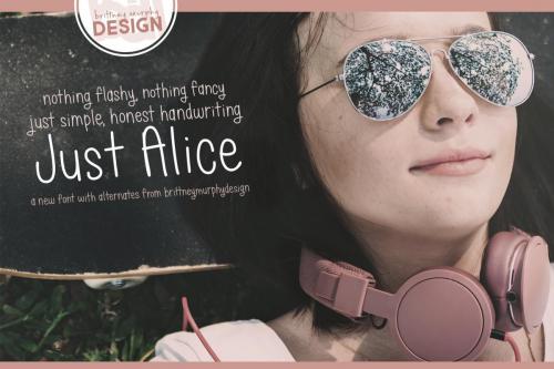 Just Alice Font 2