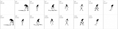 Kr Crazy Crow Font 1