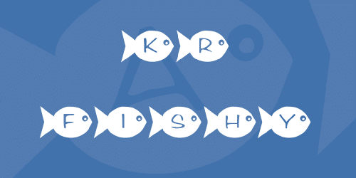 Kr Fishy Font