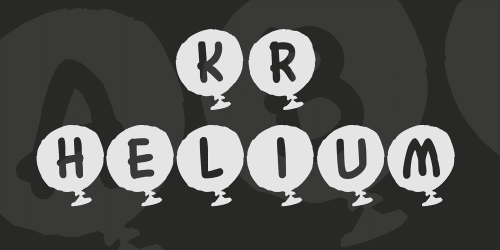 Kr Helium Font