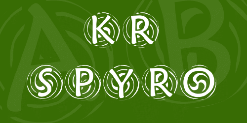 Kr Spyro Font