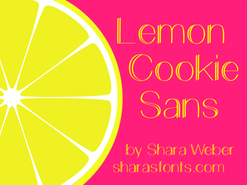 Lemon Cookie Sans Font