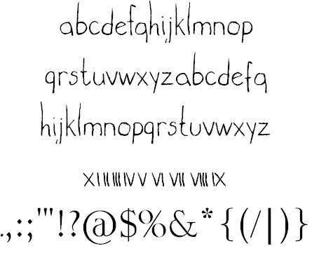 Lights Out Font 1