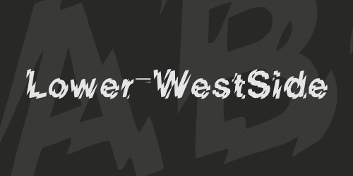 Lower-Westside Font