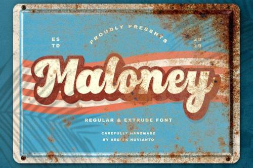 Maloney Font 1