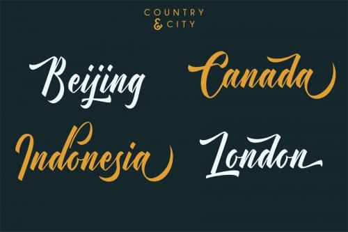 Manhattan Swash Font 2