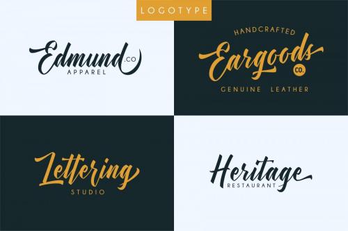 Manhattan Swash Font 3