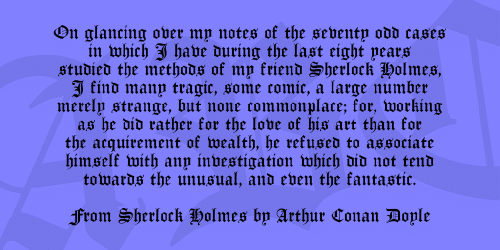 Manuskript Gothisch Font 2