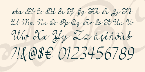 Mf Feel My Heart Font 3