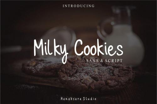 Milky Cookies Script Font 1