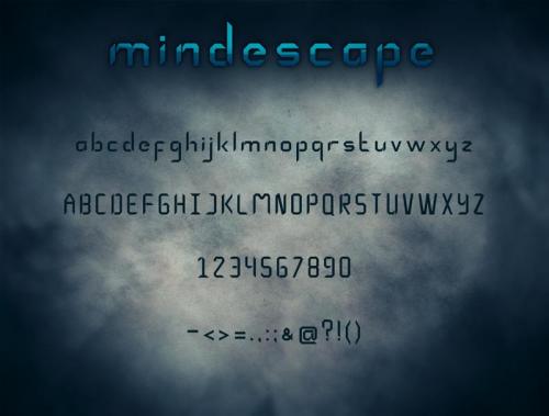 Mind Escape Font 1