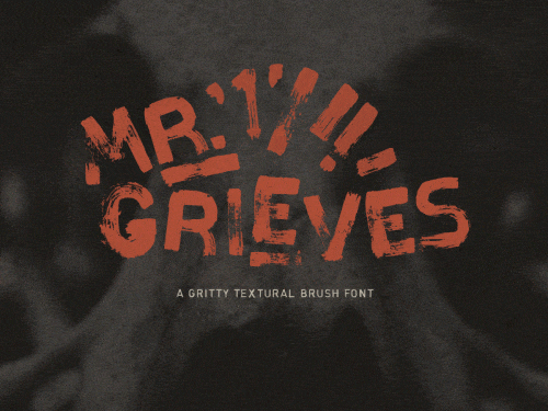 Mr Grieves Font