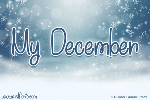 My December Font