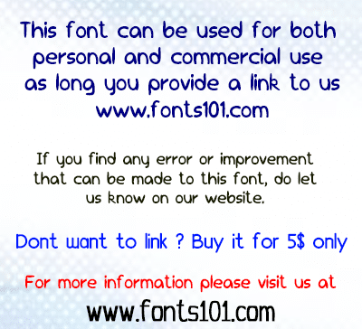 Mysterious 101 Font 1