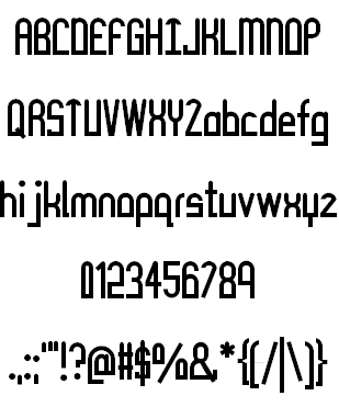 Mysterious 101 Font 2