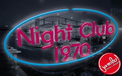 Night Club Seventy Font 1