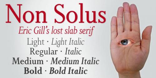 Non Solus Font 1