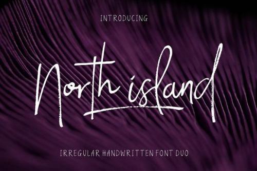 North Island Handwritten Font 1