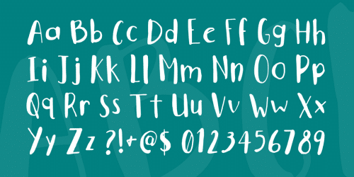 Note To Self Comic Font 4