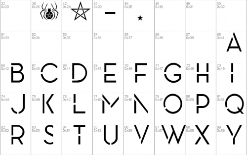 Now You See Me Font 1