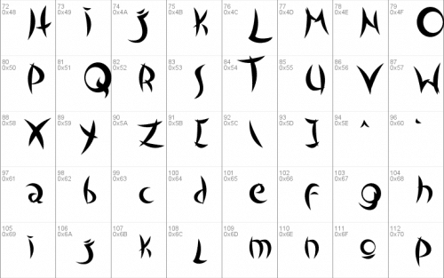 Outsiders Font 2