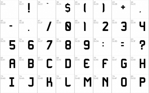 Oxygen Font 1