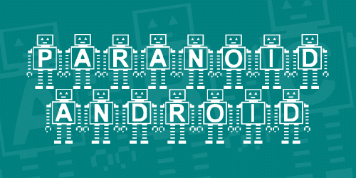 Paranoid Android Font
