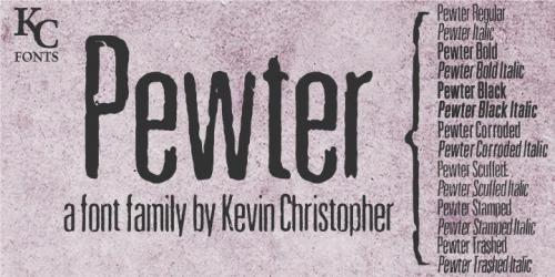 Pewter Font Family 1