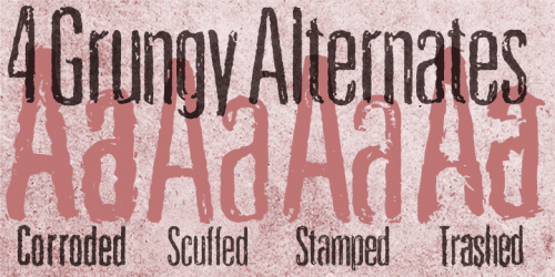 Pewter Font Family 3