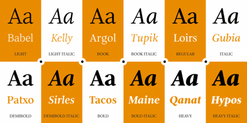 Pobla Font Family 2