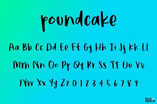 Poundcake Font 1