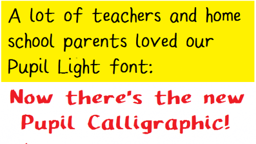 Pupil-Light-Font