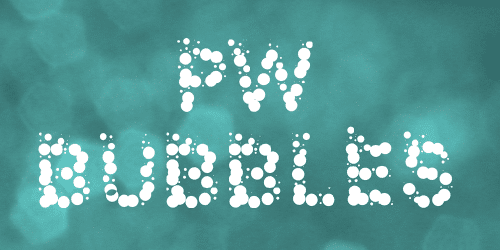 Pw Bubbles Font
