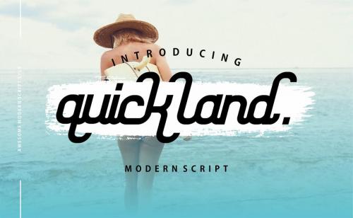 Quickland Font