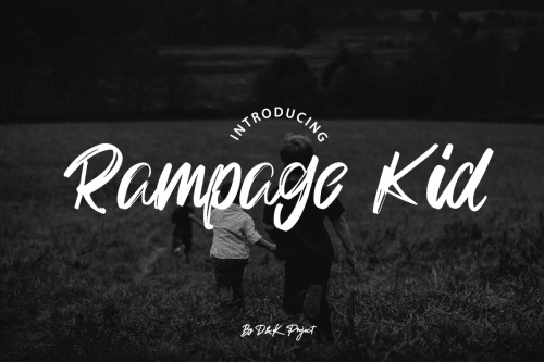 Rampage Kid Font 1