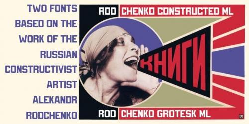 Rodchenko Constructed Ml Font