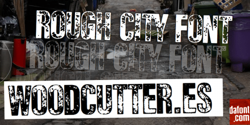 Rough City Font