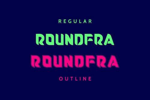 Roundfra Font