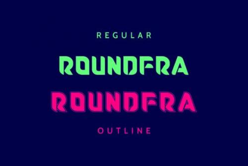 Roundfra Font