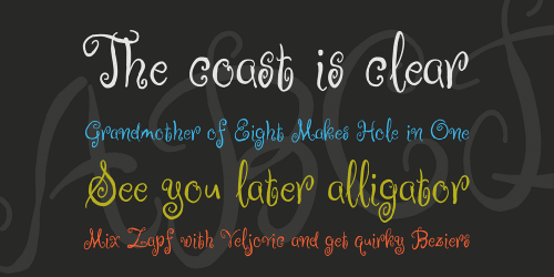 Ruge Boogie Font 1