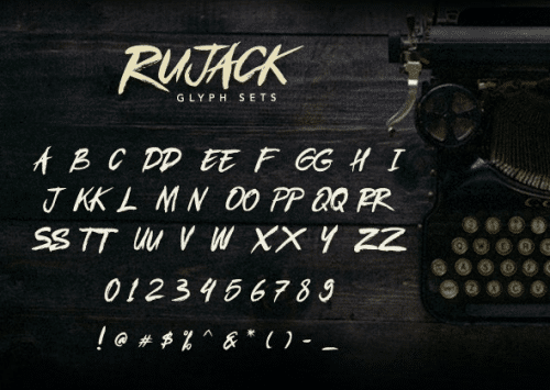 Rujack-Font-3