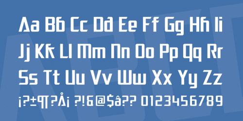 SF Electrotome Font 3