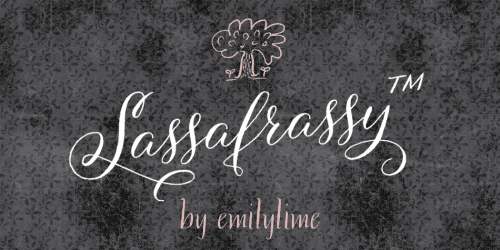 Sassafrassy Pro Font 1