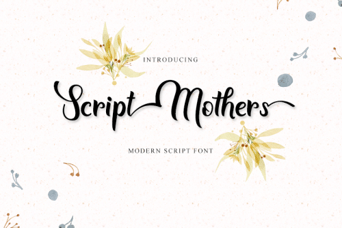 Script Mother Font