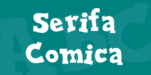 Serifa Comica Font