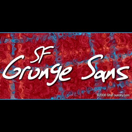 Sf Grunge Sans Font 4
