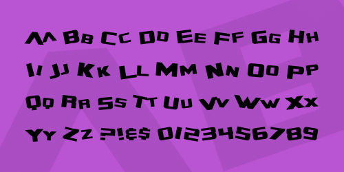 Sf Zero Gravity Font 1