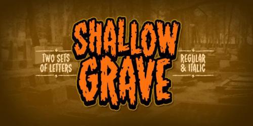 Shallow Grave Bb Font